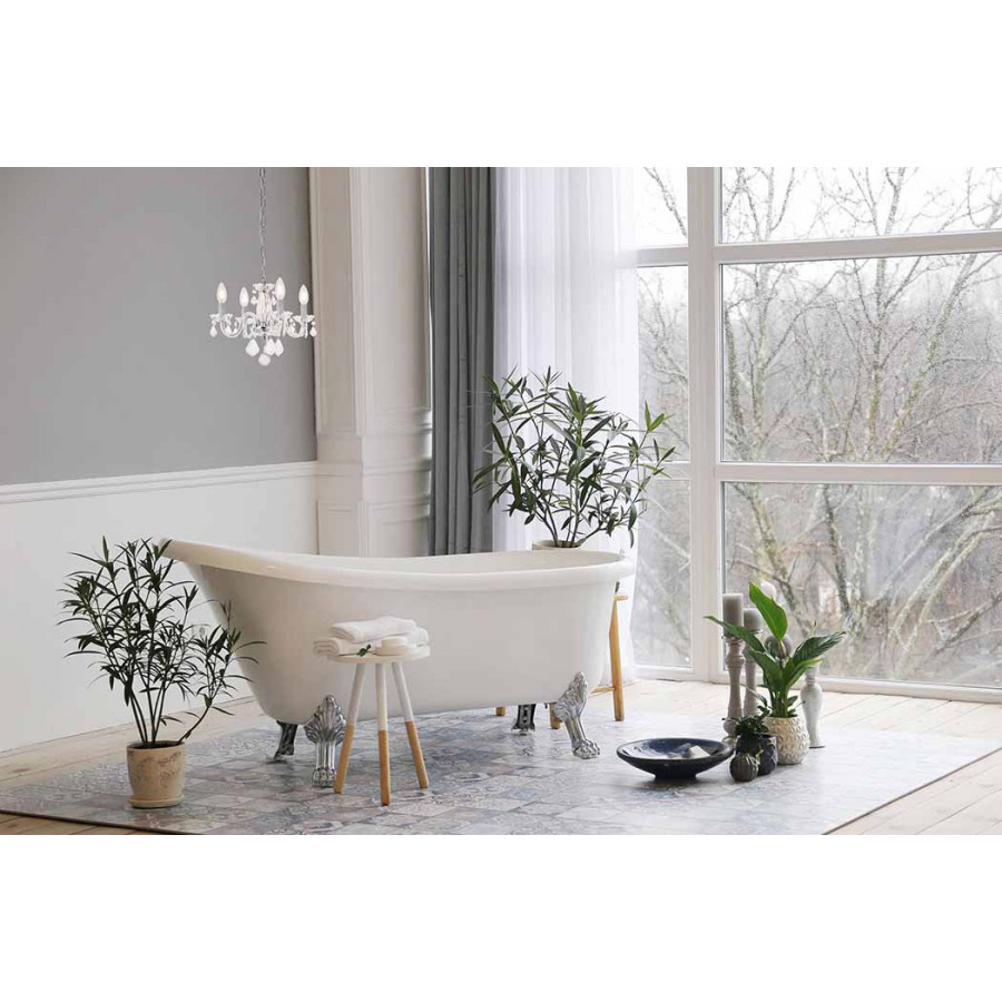 Elegant Pendant Light - Chrome (V7804D15C-RC)