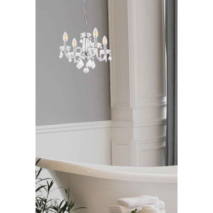 Elegant Pendant Light - Chrome (V7804D15C-RC)