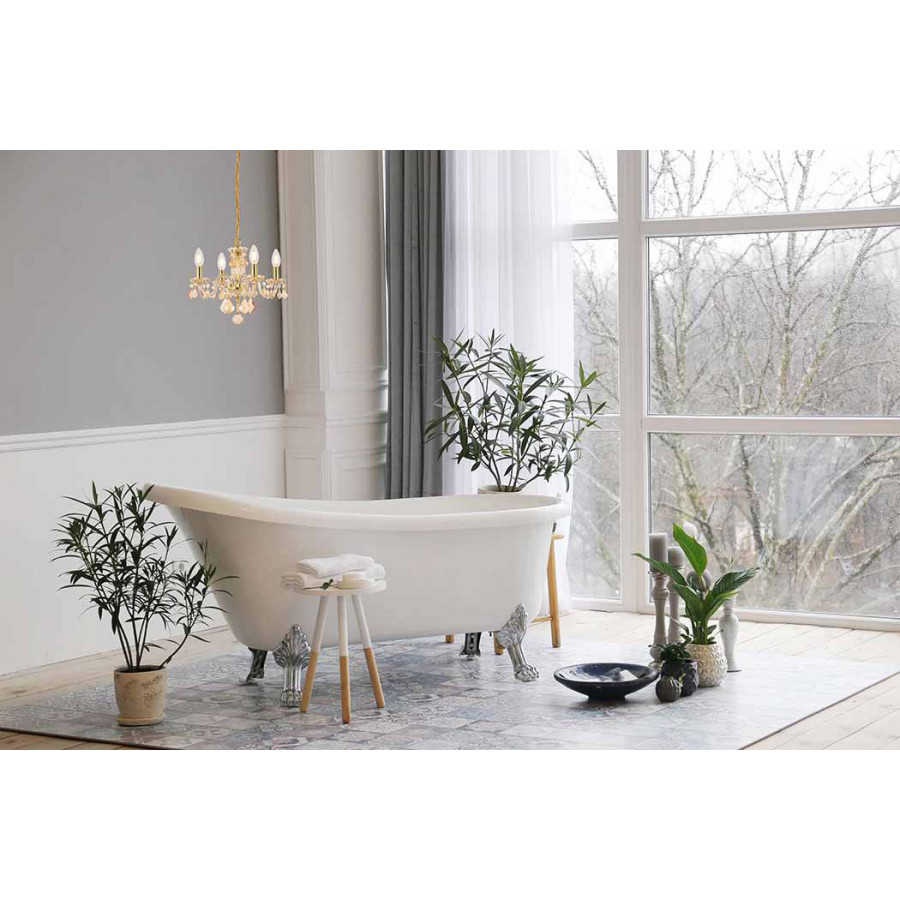 Elegant Pendant Light - Golden Shadow (V7804D15GS-GS-RC)