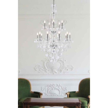 Elegant Chandelier - Chrome (V7815G33C-RC)