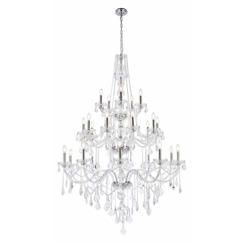 Elegant Chandelier - Chrome (V7825G43C-RC)
