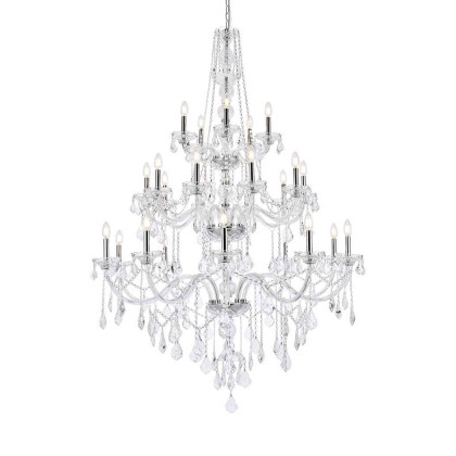 Elegant Chandelier - Chrome (V7825G43C-RC)
