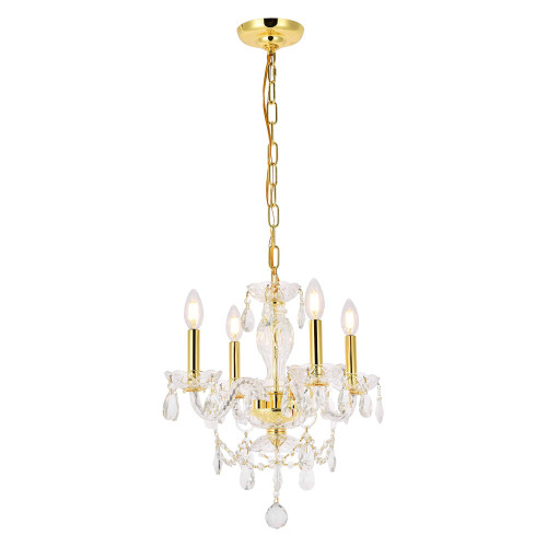Elegant Pendant Light - Gold (V7834D17G-RC)