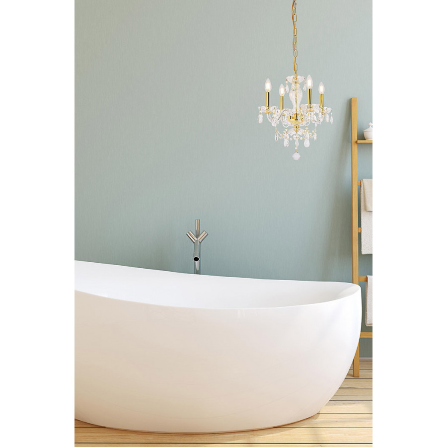 Elegant Pendant Light - Gold (V7834D17G-RC)