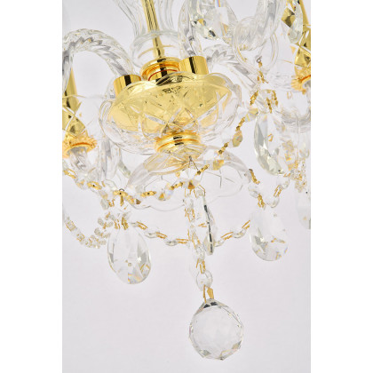 Elegant Pendant Light - Gold (V7834D17G-RC)