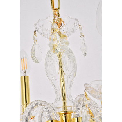 Elegant Pendant Light - Gold (V7834D17G-RC)