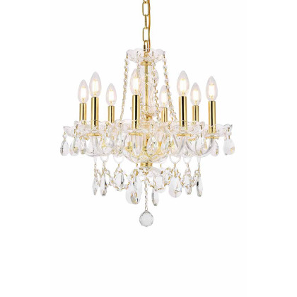 Elegant Chandelier - Gold (V7838D20G-RC)