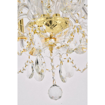 Elegant Chandelier - Gold (V7838D20G-RC)