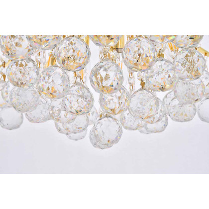 Elegant Pendant Light - Gold, L 19" (V8001D19G-RC)