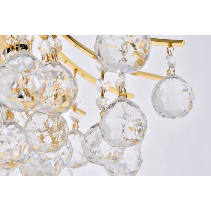 Elegant Pendant Light - Gold, L 19" (V8001D19G-RC)