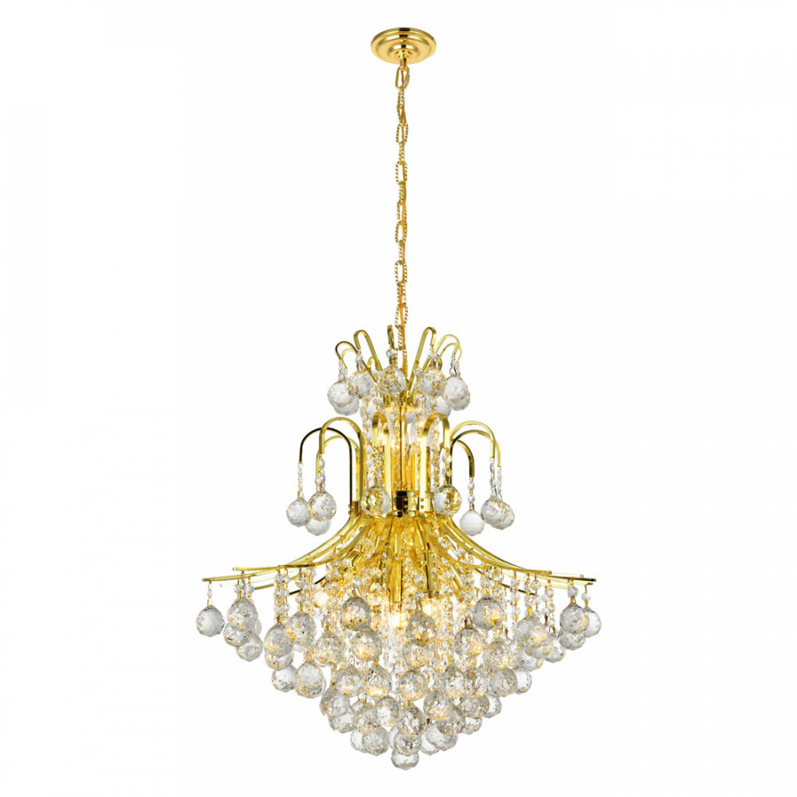 Elegant Pendant Light - Gold, L 22" (V8002D22G-RC)