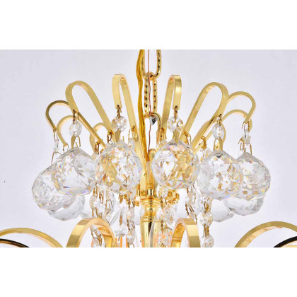 Elegant Pendant Light - Gold, L 25" (V8003D25G-RC)