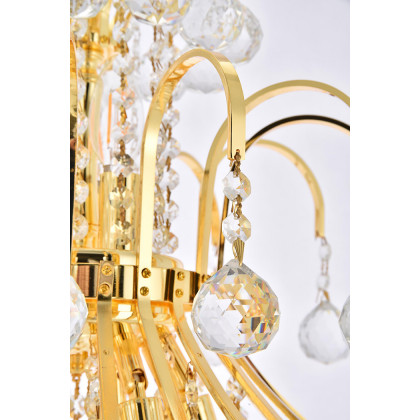 Elegant Pendant Light - Gold, L 25" (V8003D25G-RC)