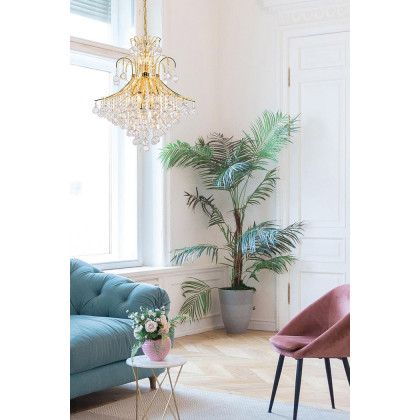 Elegant Pendant Light - Gold, L 25" (V8003D25G-RC)