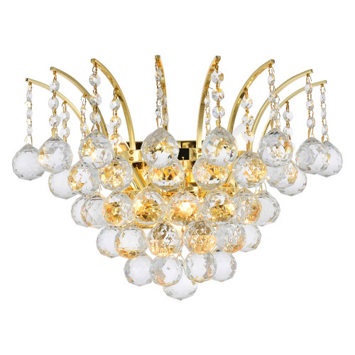 Elegant Wall Sconce - Gold (V8031W16G-RC)