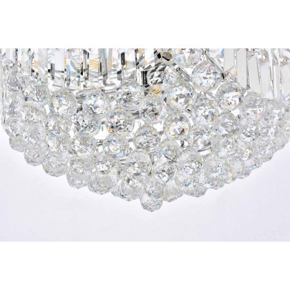 Elegant Chandelier - Chrome, L 24" (V8949D24C-RC)