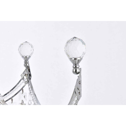 Elegant Chandelier - Chrome, L 24" (V8949D24C-RC)