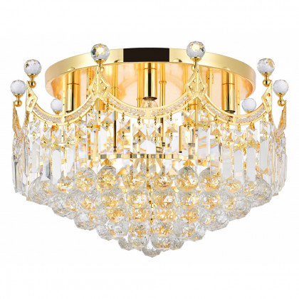 Elegant Flush Mount Light - Gold, L 20" (V8949F20G-RC)