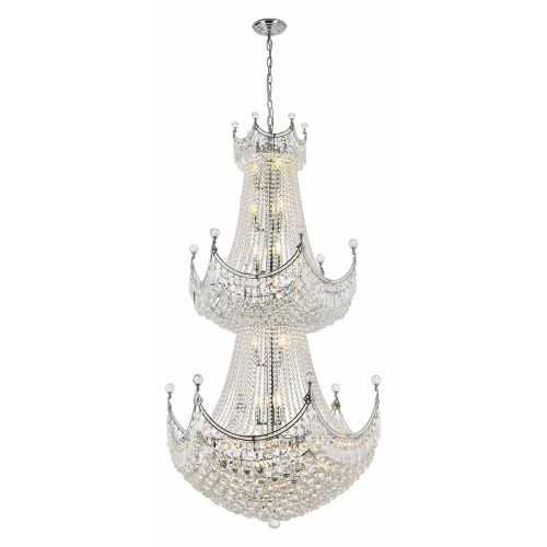 Elegant Chandelier - Chrome (V8949G36C-RC)