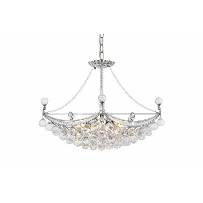 Elegant Chandelier - Chrome, L 14" (V9800D24C-RC)