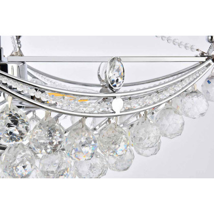 Elegant Chandelier - Chrome, L 14" (V9800D24C-RC)