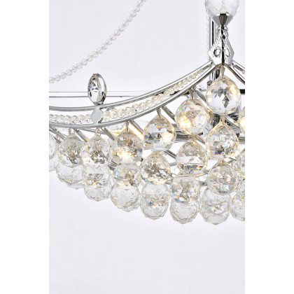 Elegant Chandelier - Chrome, L 14" (V9800D24C-RC)