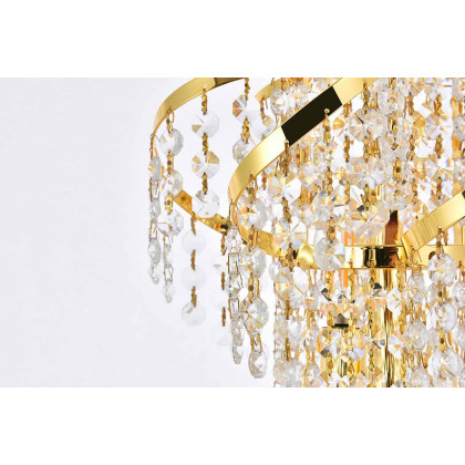 Elegant Pendant Light - Gold (VECA1D18G-RC)