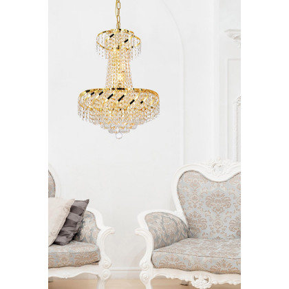 Elegant Pendant Light - Gold (VECA1D18G-RC)