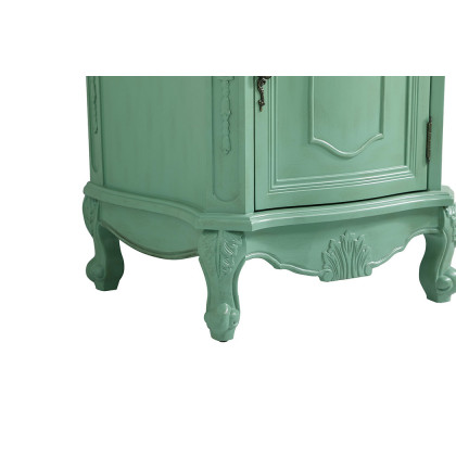 Elegant 24" Single Bathroom Vanity Set - Vintage Mint (VF-1031VM)