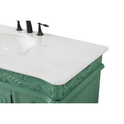 Elegant 48" Single Bathroom Vanity Set - Vintage Mint (VF-1039VM)