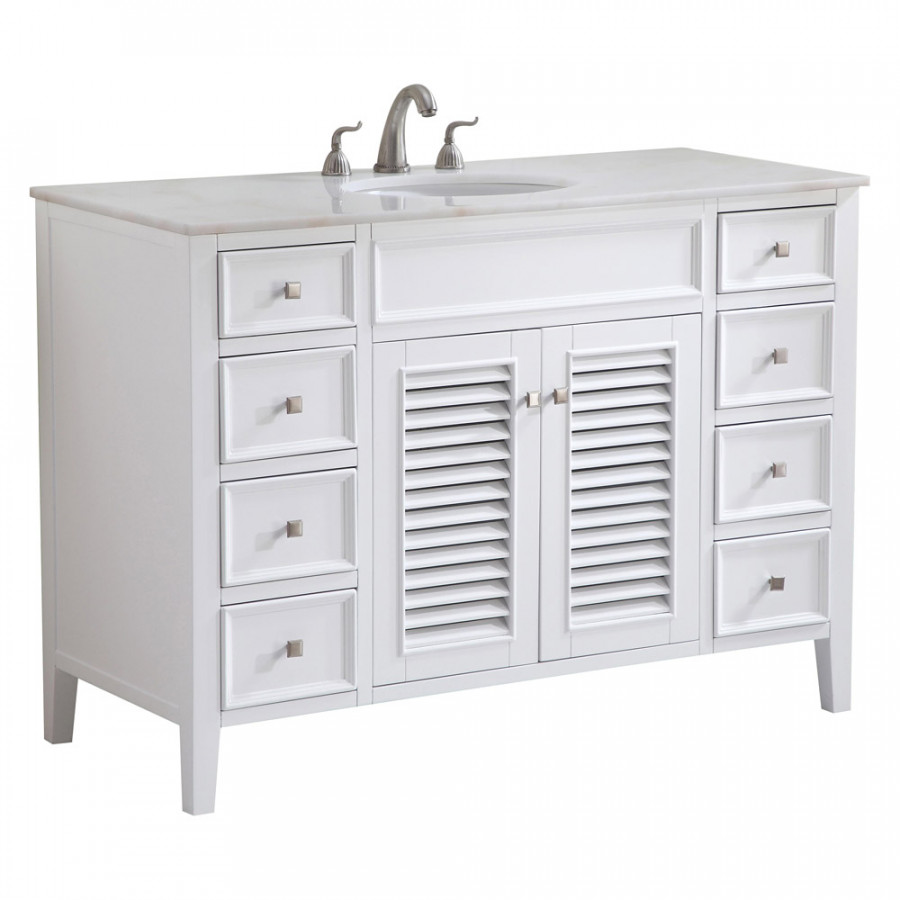 Elegant - Cape Cod 48" Wide Single Bathroom Vanity Set (VF-1041)