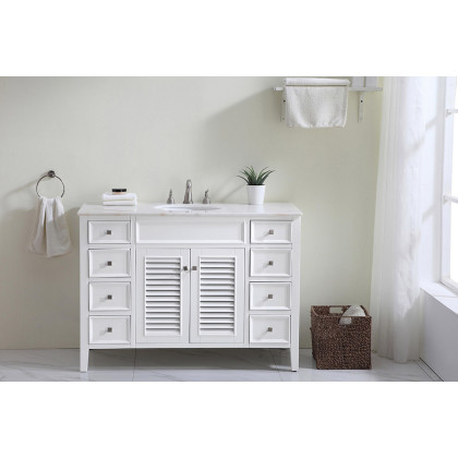 Elegant - Cape Cod 48" Wide Single Bathroom Vanity Set (VF-1041)