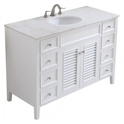 Elegant - Cape Cod 48" Wide Single Bathroom Vanity Set (VF-1041)