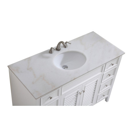Elegant - Cape Cod 48" Wide Single Bathroom Vanity Set (VF-1041)