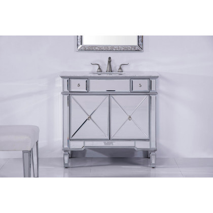 Elegant - Camille 36" Wide Vanity Set (VF-1101SM)