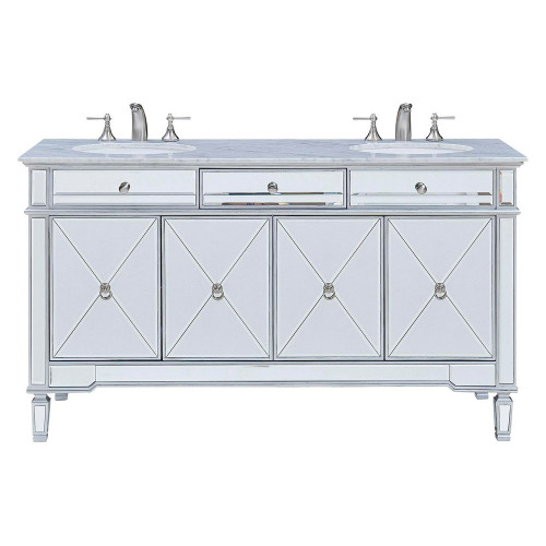 Elegant - Camille 60" Wide Double Vanity Set (VF-1102)