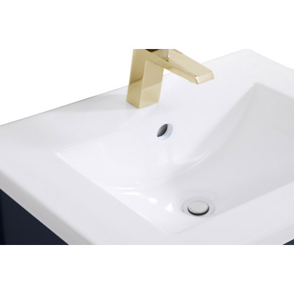 Elegant Single Bathroom Vanity Set - Blue (VF-2001BL)