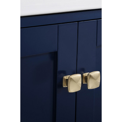 Elegant Single Bathroom Vanity Set - Blue (VF-2001BL)