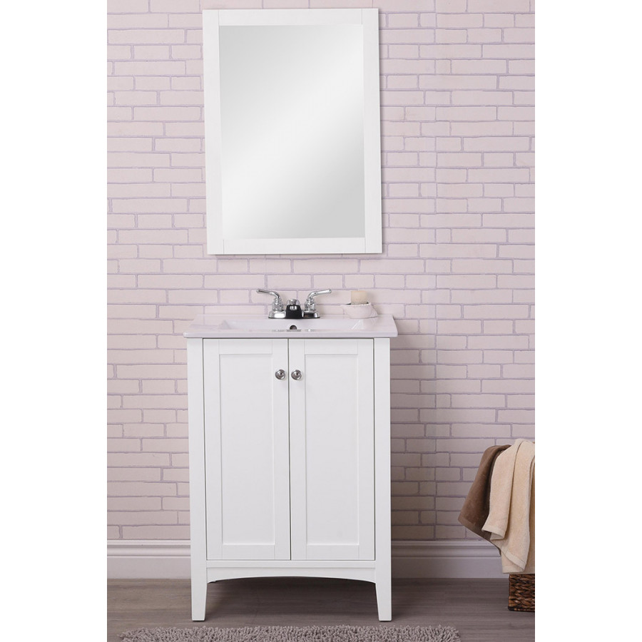 Elegant - Mod Free Standing Single Bathroom Vanity Set