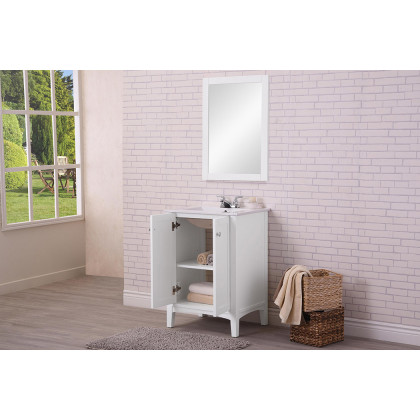 Elegant - Mod Free Standing Single Bathroom Vanity Set