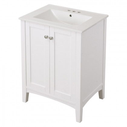 Elegant - Mod Free Standing Single Bathroom Vanity Set