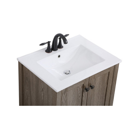 Elegant Mod 24" Free Standing Single Bathroom Vanity Set - Wooden (VF-2004)