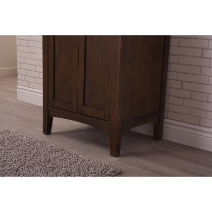 Elegant Mod 24" Free Standing Single Bathroom Vanity Set - Brown (VF-2007)