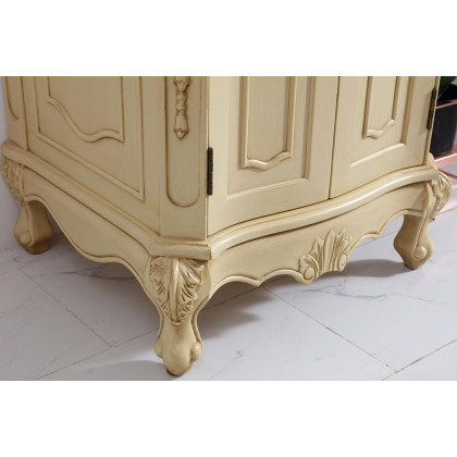 Elegant Danville Vanity Sink Set - Light Antique Beige, L 24" (VF10124LT)
