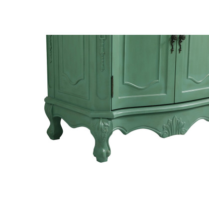 Elegant Danville Vanity Sink Set - Vintage Mint, L 32" (VF10132VM)