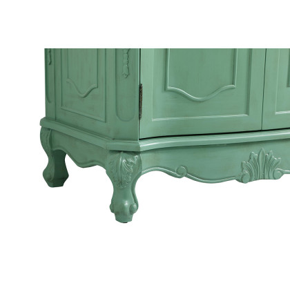 Elegant Danville Vanity Sink Set - Vintage Mint, L 36" (VF10136VM)