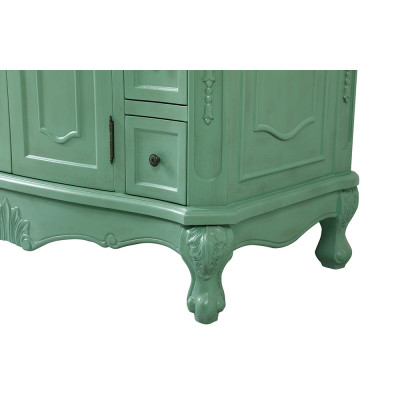Elegant Danville Wide Vanity Set - Vintage Mint, L 42" (VF10142VM)
