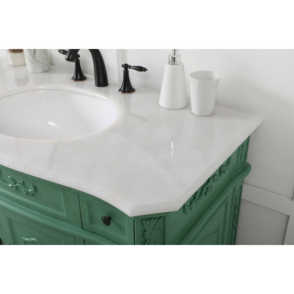 Elegant Danville Wide Vanity Set - Vintage Mint, L 42" (VF10142VM)