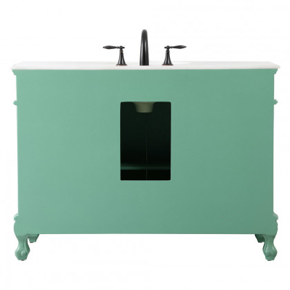 Elegant Danville Wide Vanity Set - Vintage Mint, L 48" (VF10148VM)