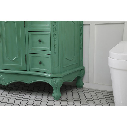 Elegant Danville Wide Vanity Set - Vintage Mint, L 48" (VF10148VM)